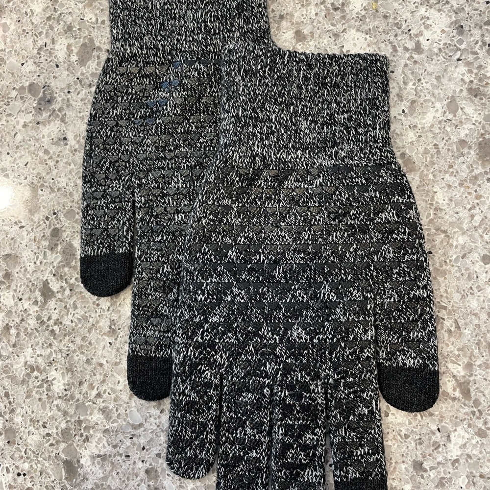 Men’s XL Black Gloves Upgraded for touch screen